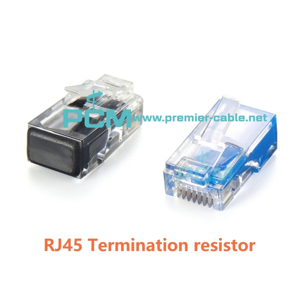 120 Ohm RJ45 Bus Terminator Resistor CANOpen CAN RS485 DMX