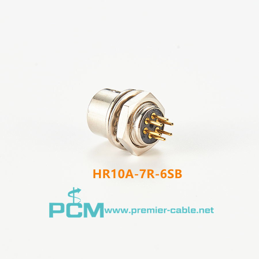 Hirose HR10A-7R-6PB trigger cable