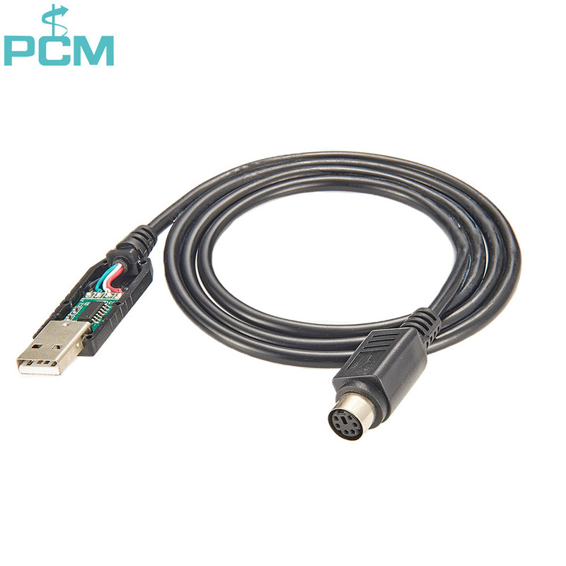 USB RS232 to mini DIN  Cable 