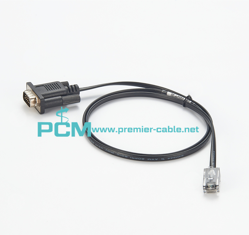 RJ45 Lan Port to RS232 Serial Cable