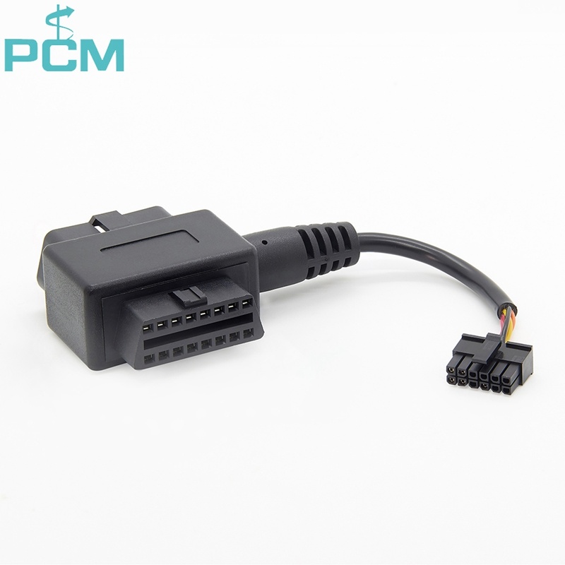 OBD M/F pass thro cable to molex connector