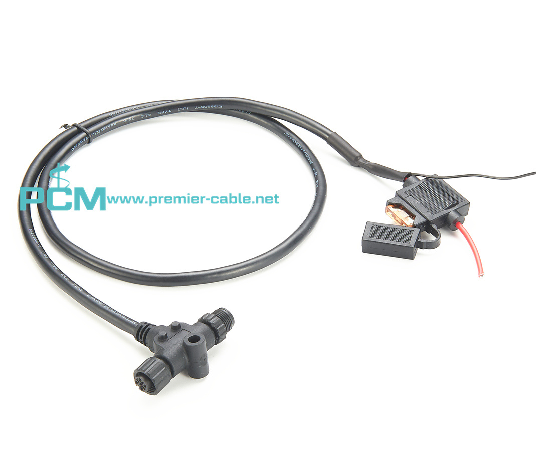 NMEA2000 power cord with fuse