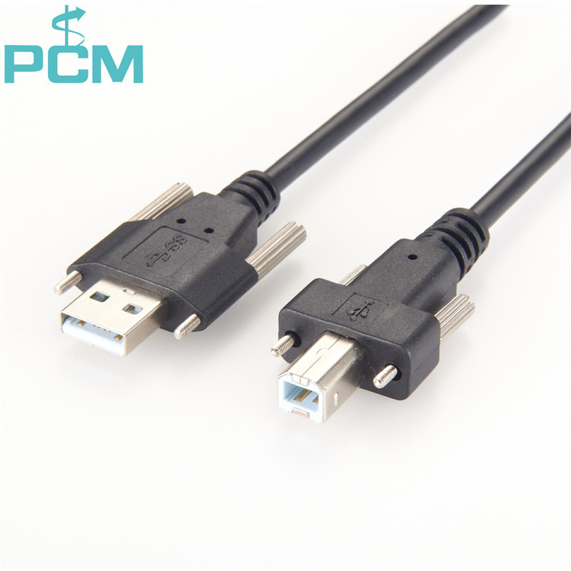 USB 2.0 Cable – Screw Lock Cable