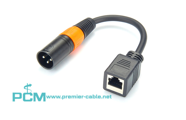 AES3 AES/EBU RJ45 to XLR 110 ohm Axia Audio Cable