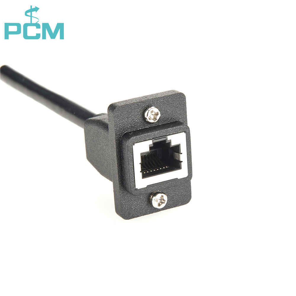 ECF Style RJ45 Panel Mount Cable