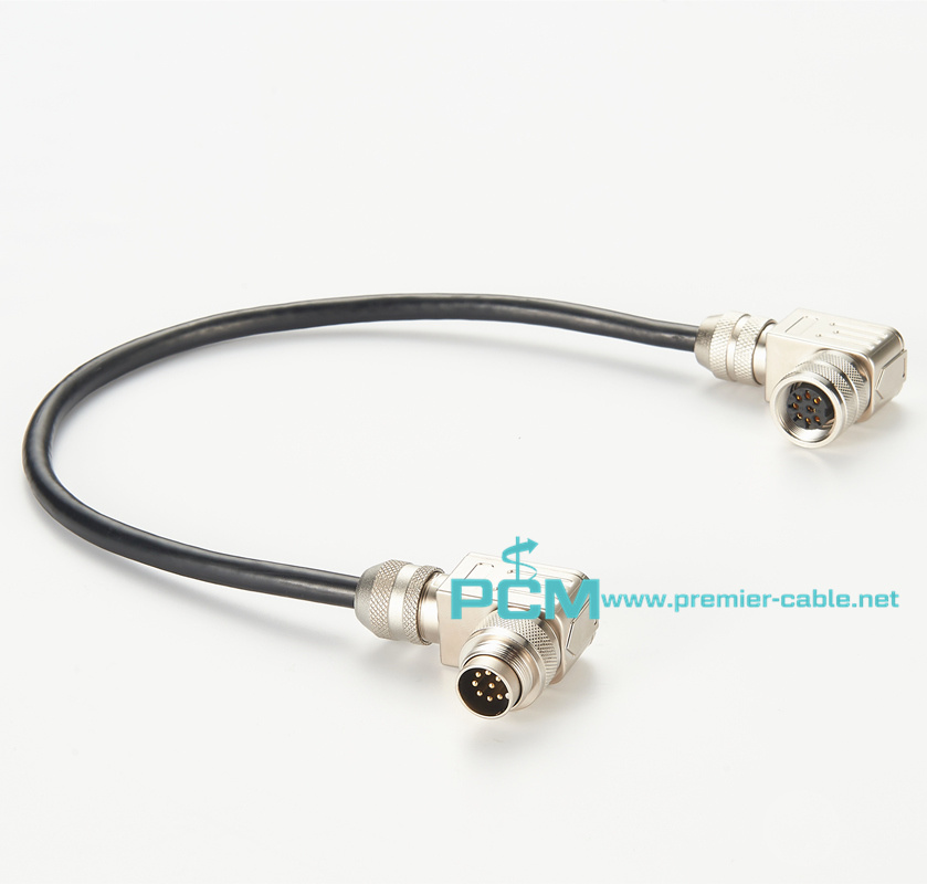 M16 IP67 Female cable connector Contacts 8 DIN