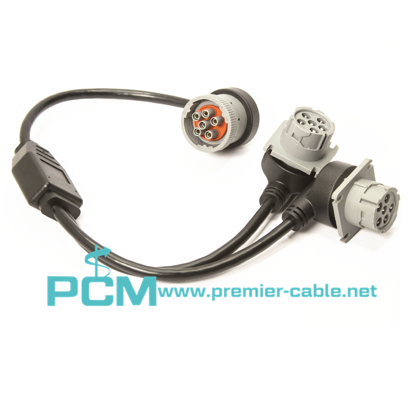 Deutsch J1708 J1587 Y Splitter Cable