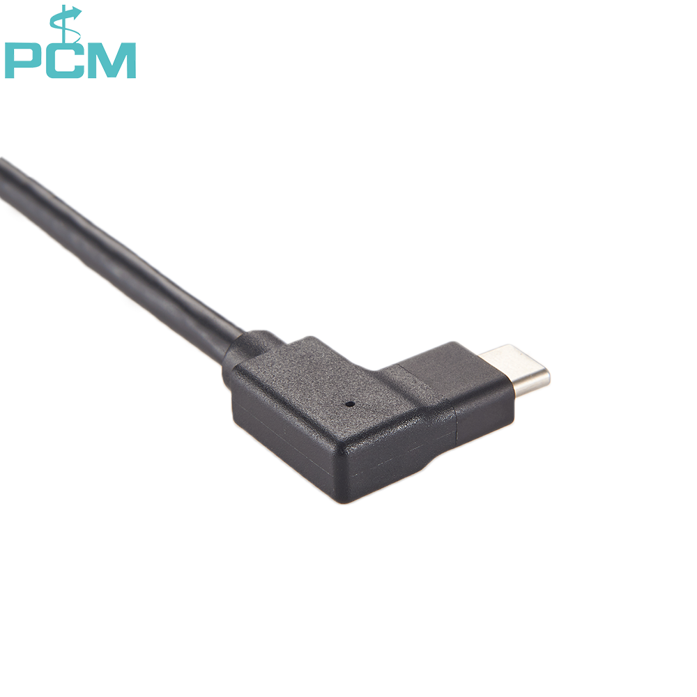 USB C to USB C 100W Cable Right Angle