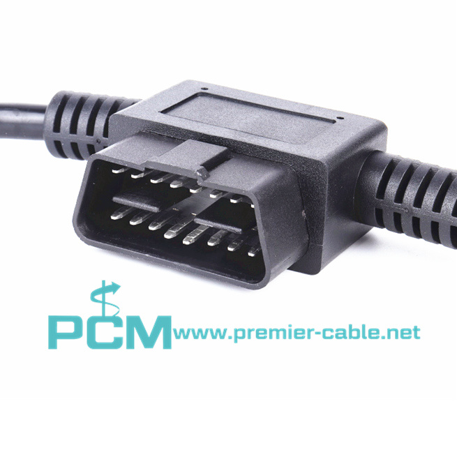 OBDII Pass Through Splitter Cable
