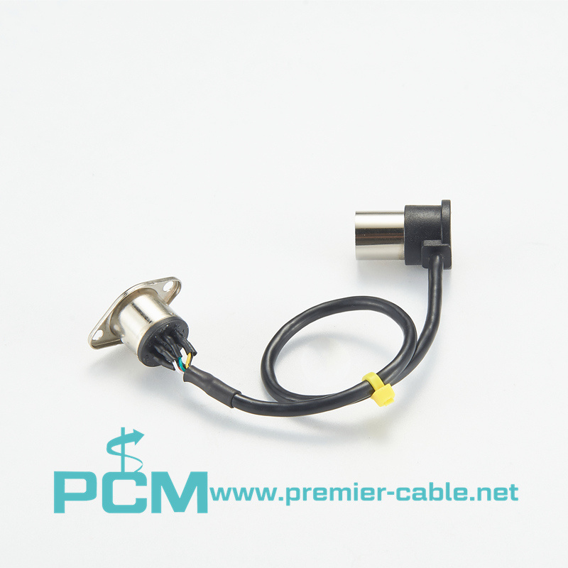 5 Pin MIDI Din Socket Panel Mount Cable