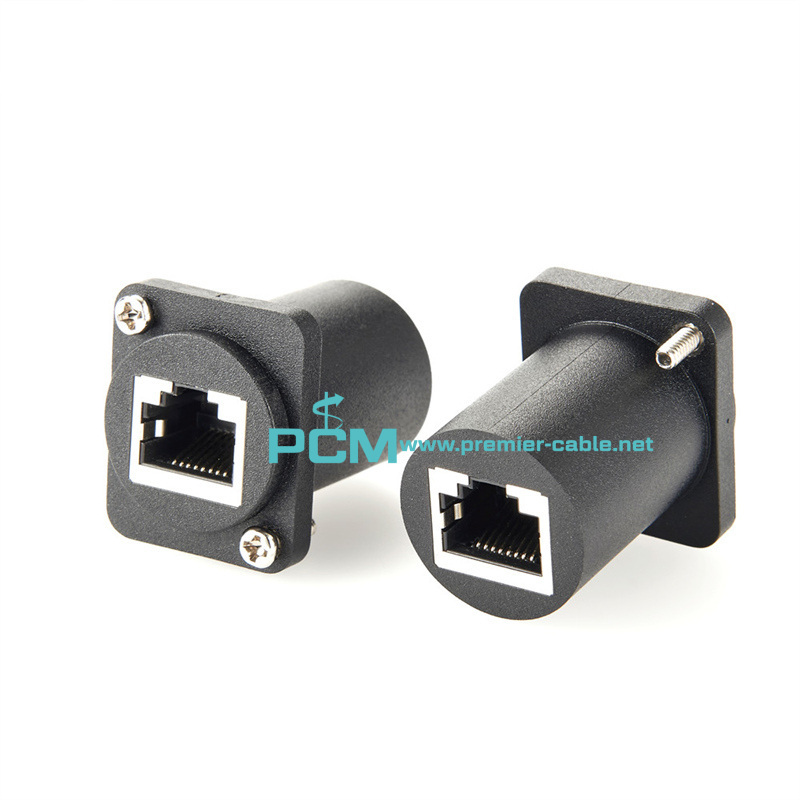 RJ45 Panel Mount Connector