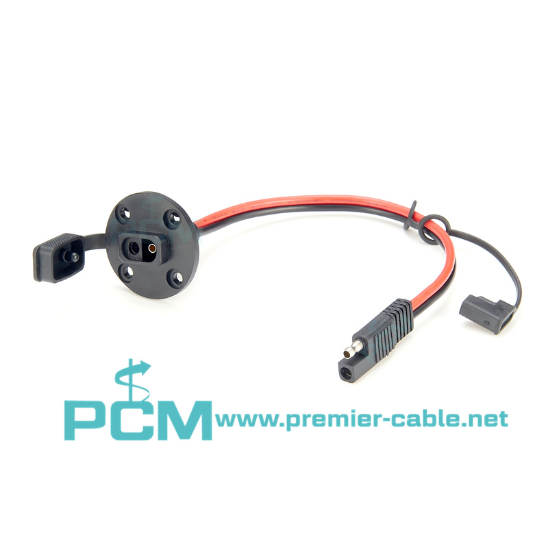 Solar Portable Power Station SAE Input Connector Cable