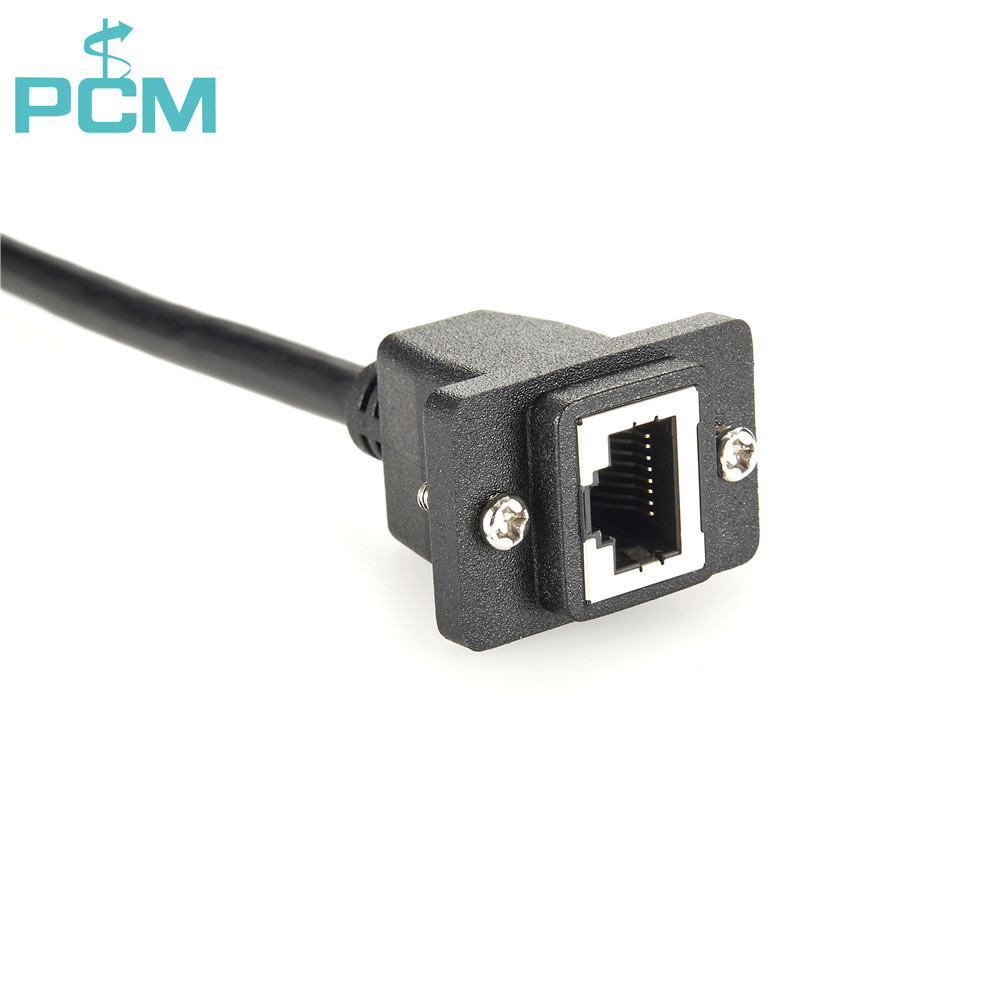 ECF Style RJ45 Panel Mount Cable