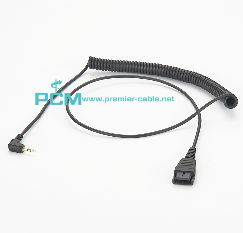 Jabra 2.5mm Headset Adapter QD Cable 