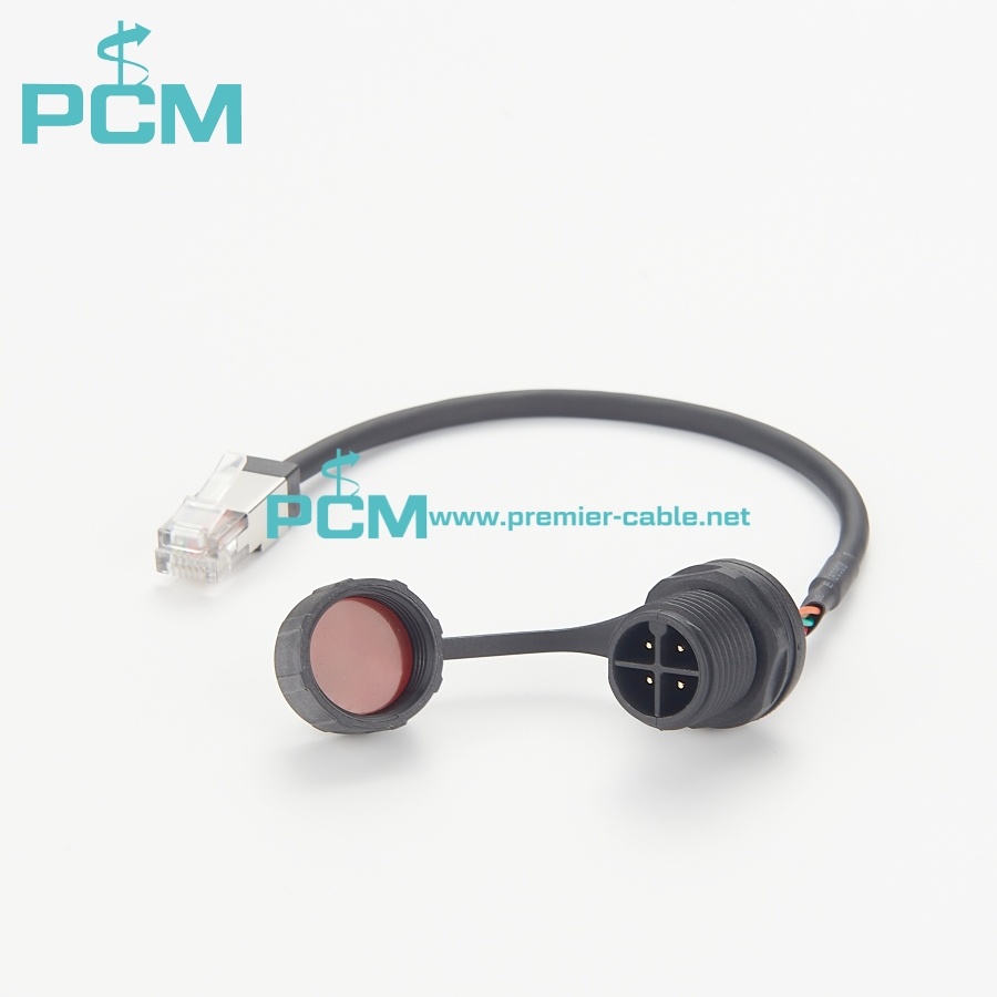 LED light dimmer control cable and adapter