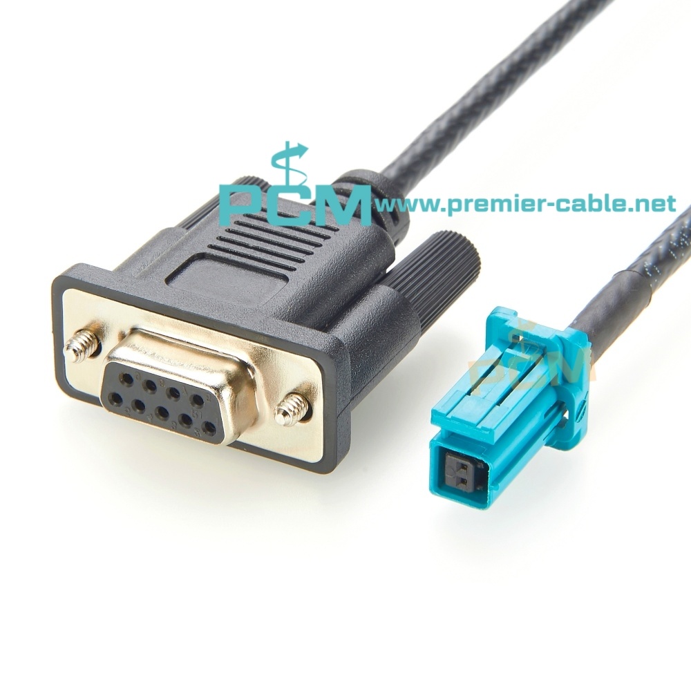 RS232 D-Sub 9 to MATEnet Z Connector Automotive Wire Harness