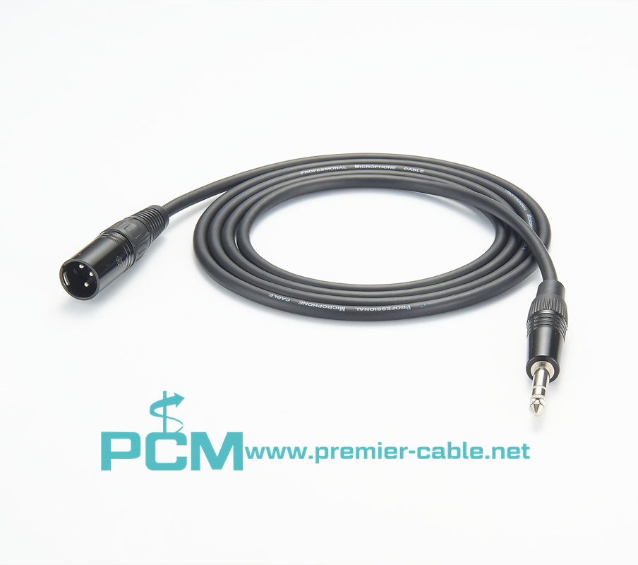 XLR to 6.35mm Guitar Cable