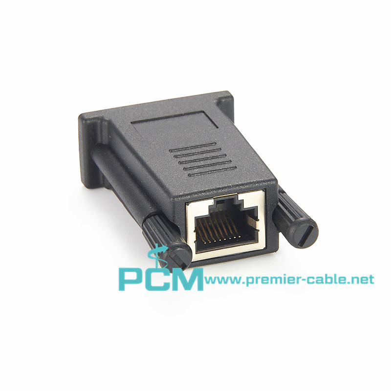 Cyclades crossover adapter RJ-45 to DB9 