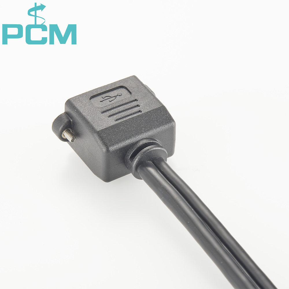 USB A Over USB C Combo Connectors