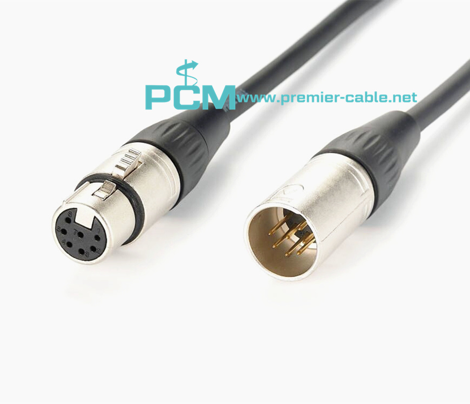 7 Pin XLR Tube Microphone Lead