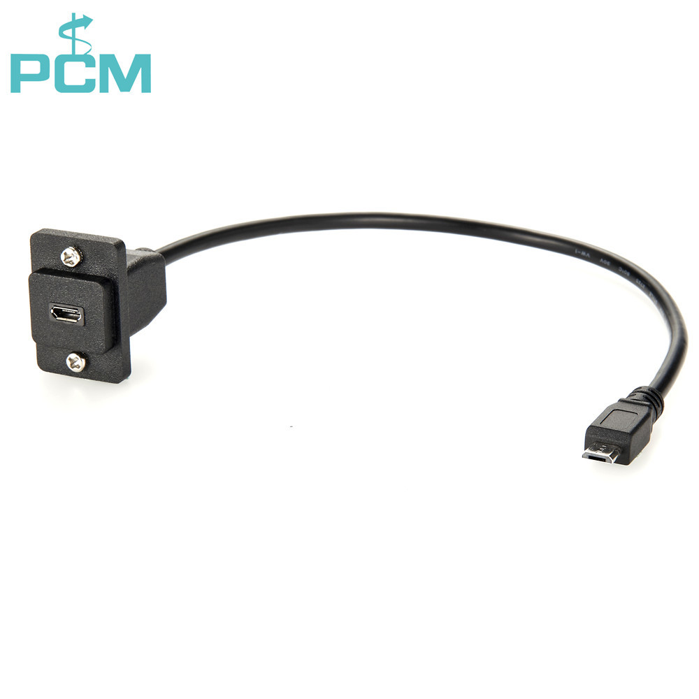 ECF Style Micro USB Panel Mount Cable-Premier Cable - A Cable ...