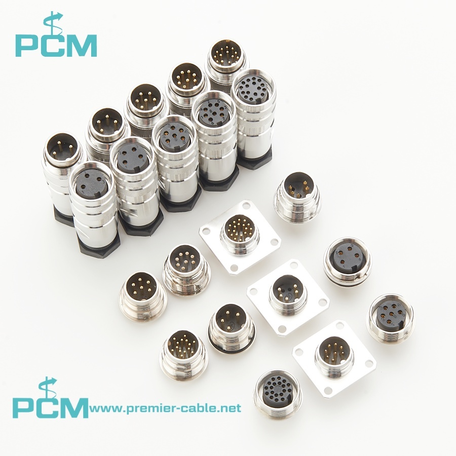 AMPHENOL Connector M16 socket soldering PIN IP67 C091-31C0061002