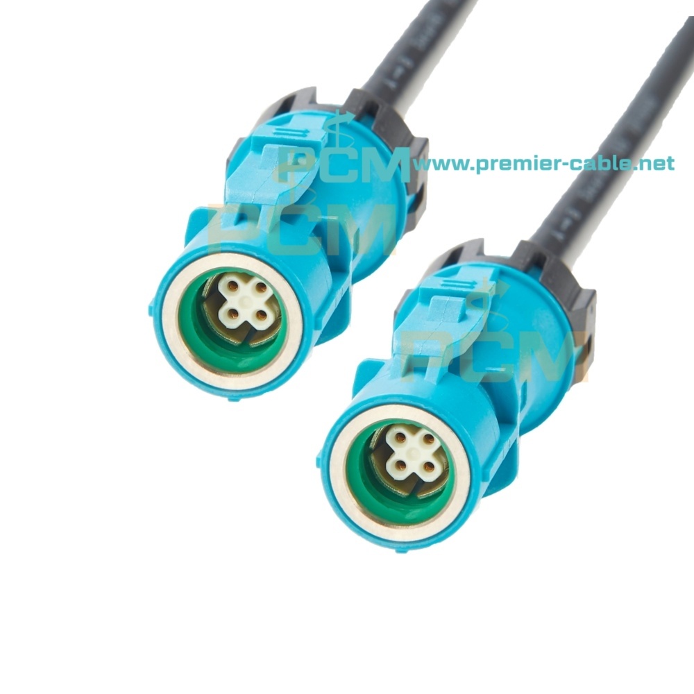 OEM Waterproof 4 Pin HSD Jack to HSD Jack Vehicle Signal Cable