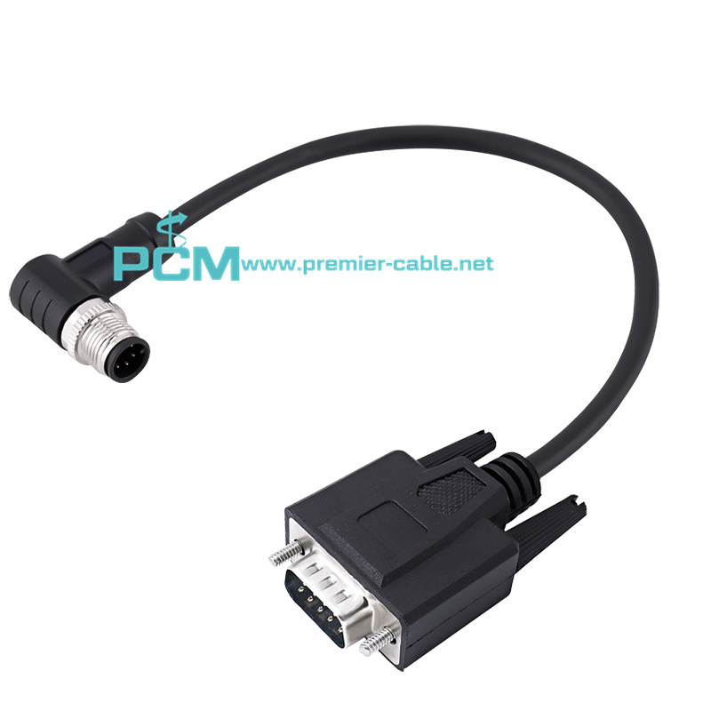 Serial DB9 to M12 Automation cable
