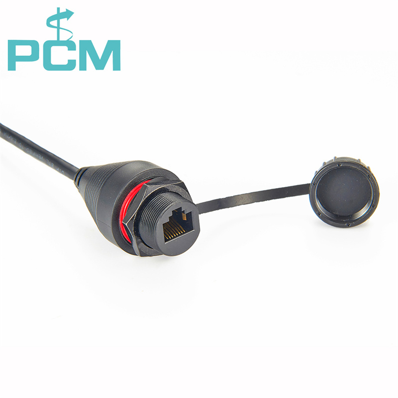Waterproof RJ45 Plug Shielded Type IP67