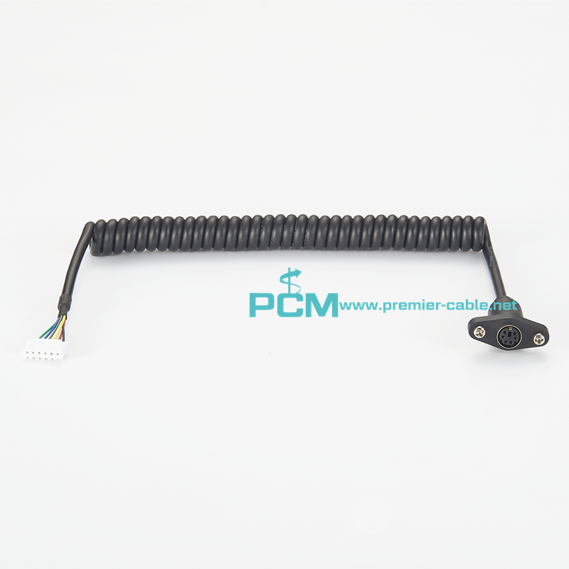 Panel Mount Mini-Din 6 Pin PS2 Cable  