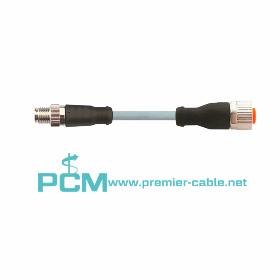 M12 to M8 Cordset Adapter Cable 