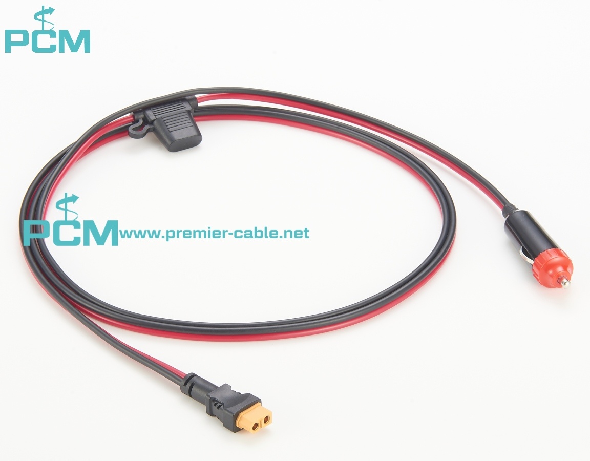 Adapter cable XT60 female to cigarette lighter