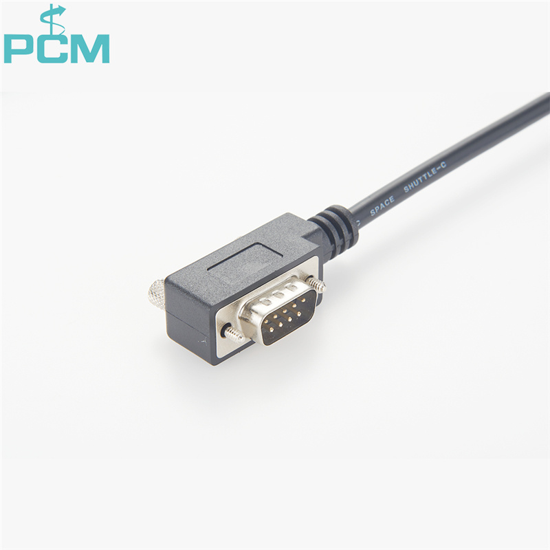 Left Angle RS232 Cable