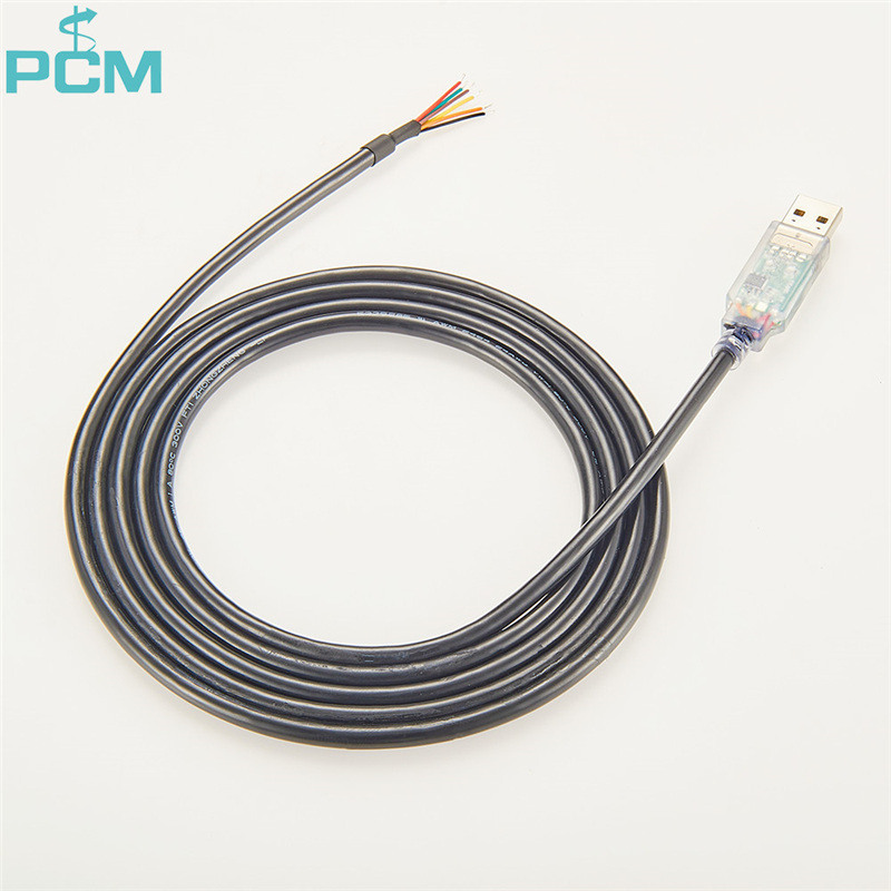 USB to RS485 serial interface cable Wire ended         