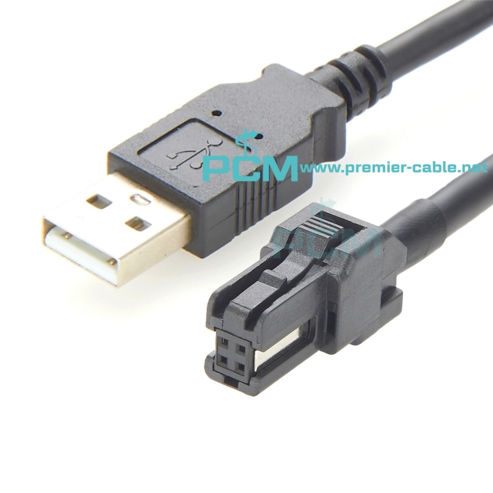 0.50 HSC HSL Connector to USB Automotive Ethernet Cable
