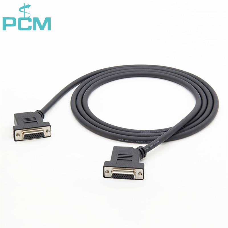 DB26 Male Female 45 Degree Cable​
