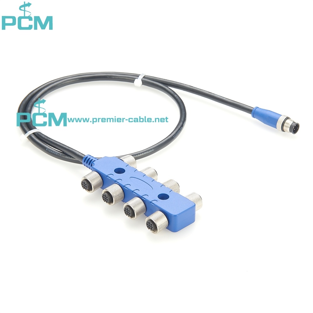 NMEA2000 8 Way Self-Contained Network Extension Cable