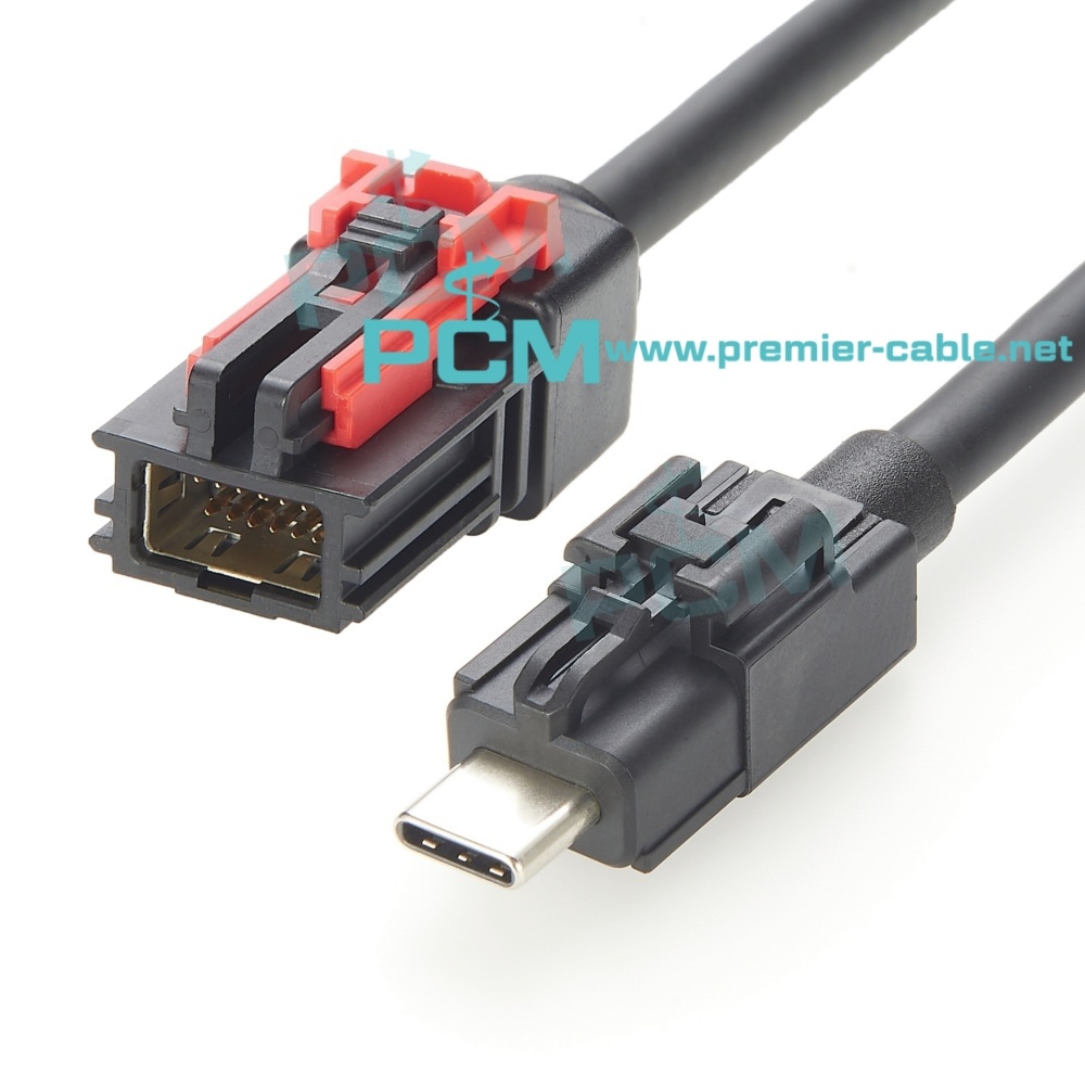 HSAutoLink Molex 111146-3080 12 Pin to USB-C Telematics Cable