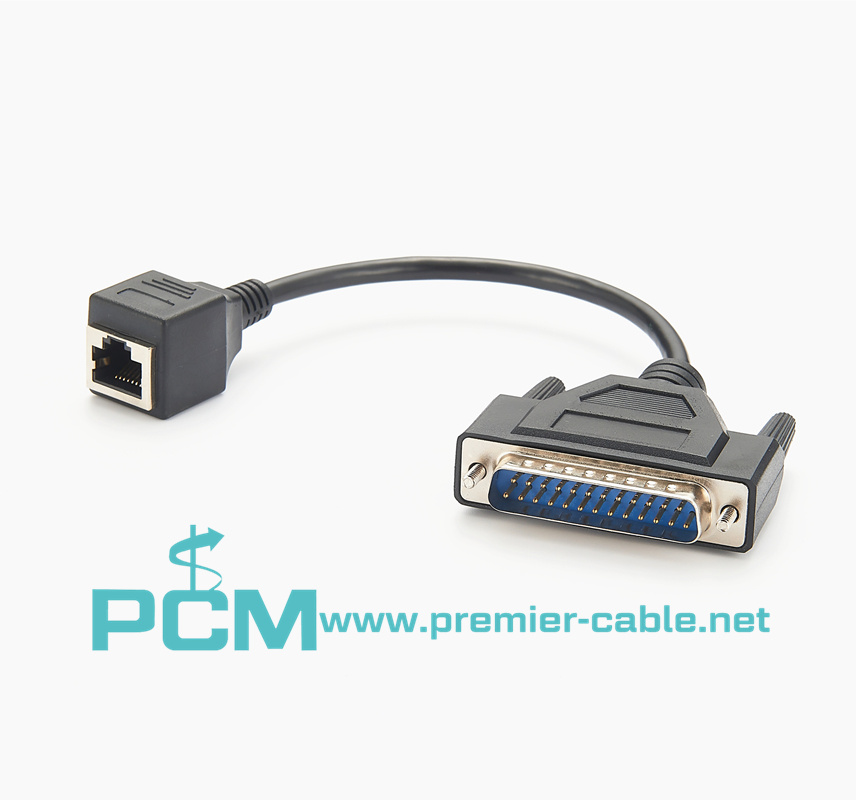ILDA To Network Cable DB25 to RJ45 Cable for Laser Light