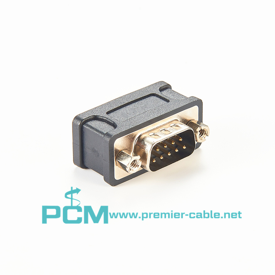 D-Sub 9 pin 120 Ohm termination adapter