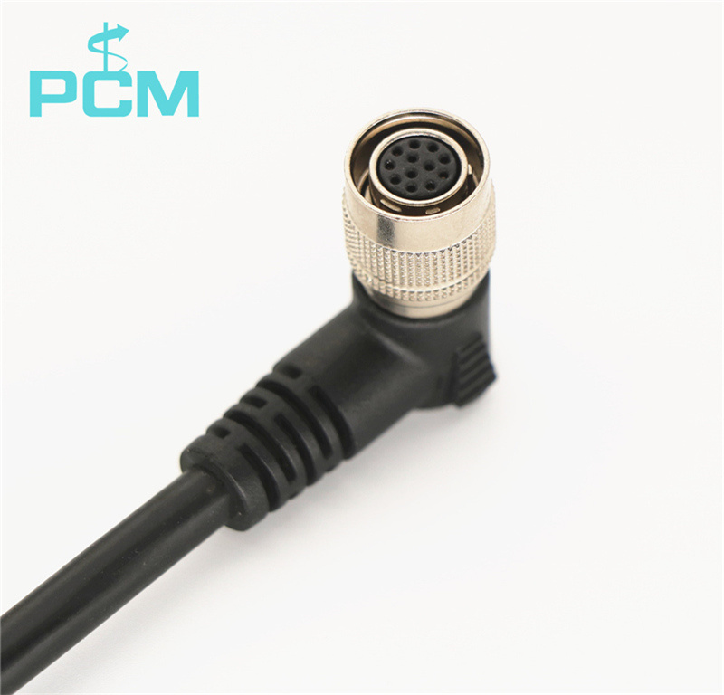 Right Angle 12 Pin Hirose Cable