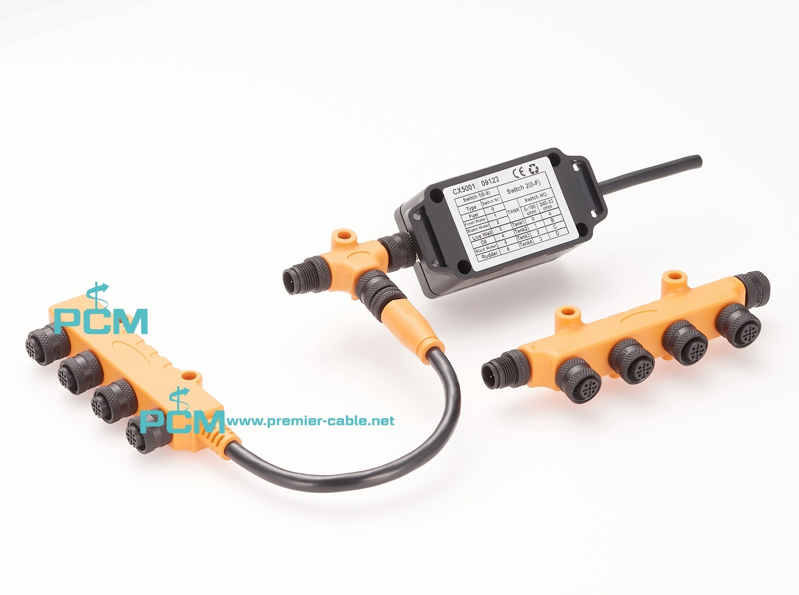 Premier Cable Marine Boat Yacht Tank Gauge CX5001 NMEA 2000 Converter