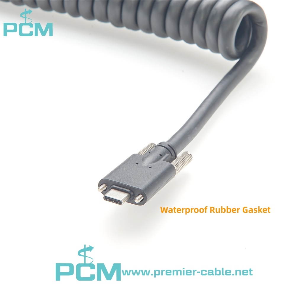 IP67 Waterproof USB Connector Type-C Male