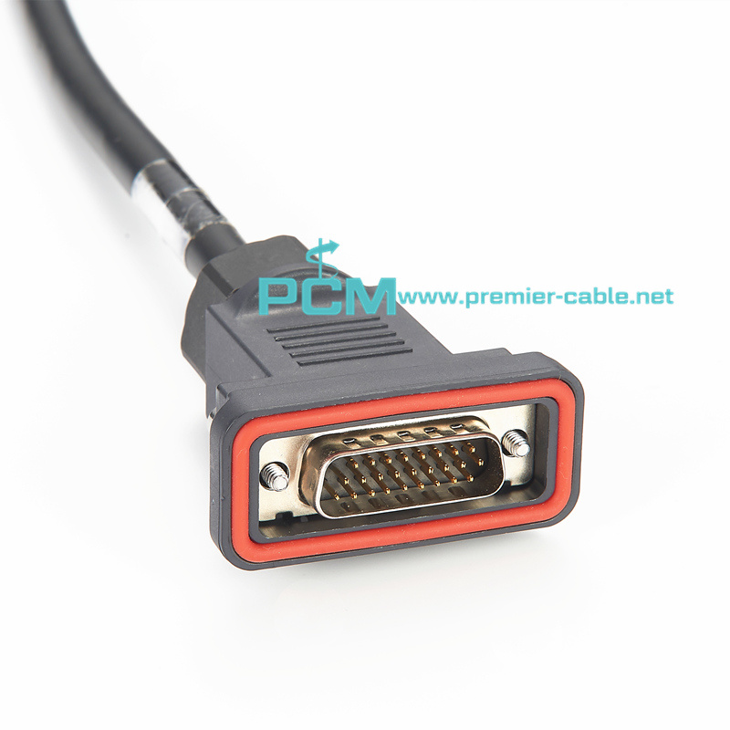 IP67 DB9 DB15 DB26 D-sub 26 Pin Waterproof Connector 