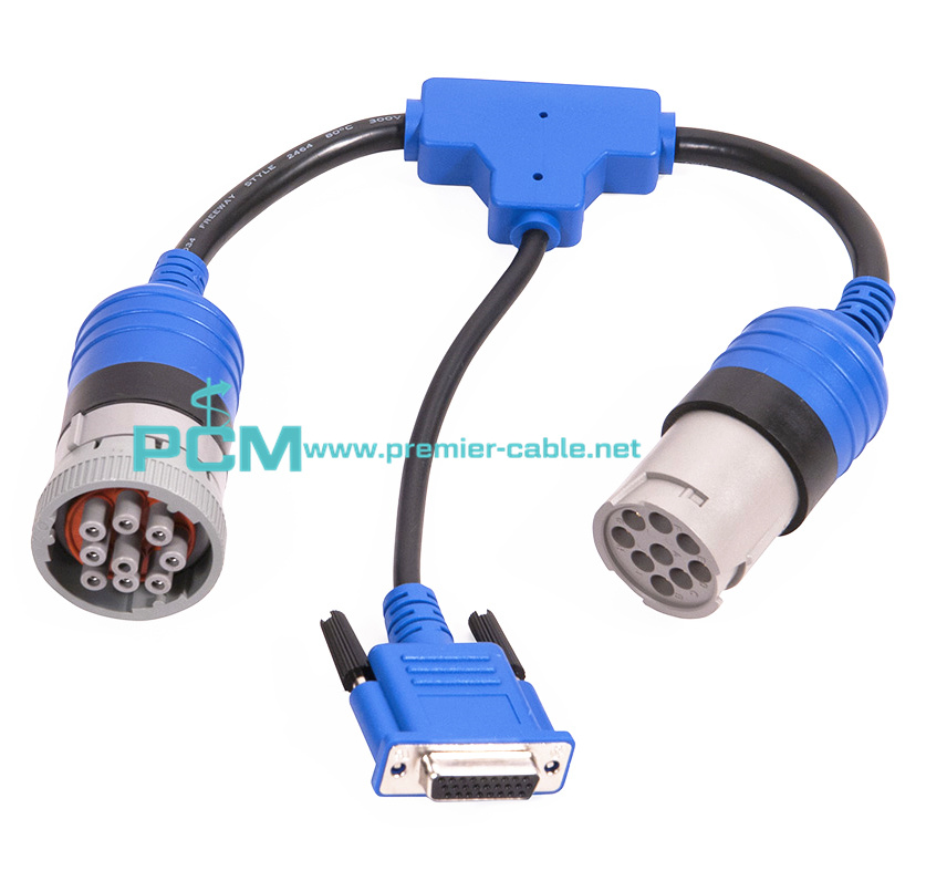 Deutsch 6 Pin 9 Pin to DB26 Pin Cable