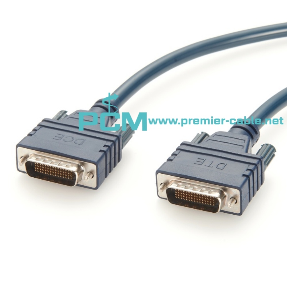 DTE to DCE DB60 Crossover Serial Cable CAB-HD60-MMX