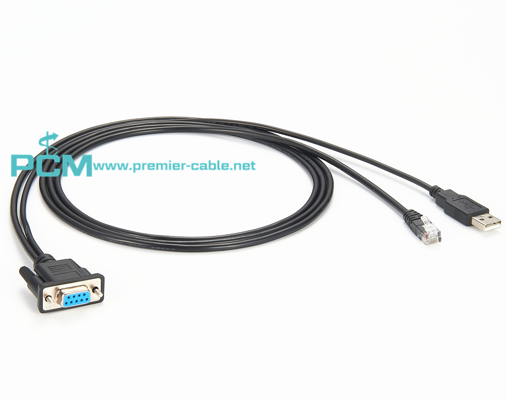 RS232 TO RJ12 6p6c 6p4c USB TO RJ12 Cable