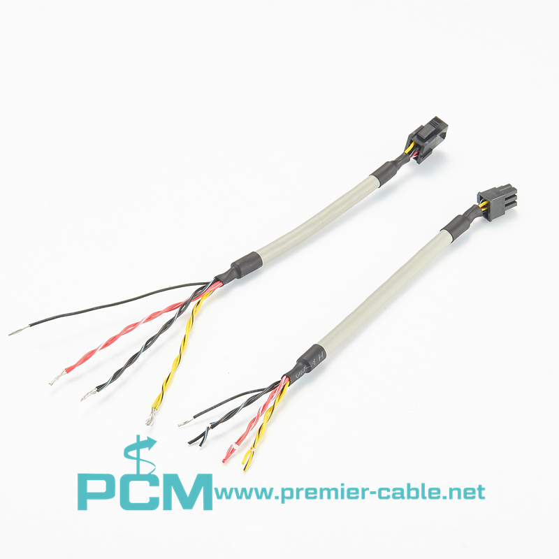 Molex “Micro FIT” male plug with 6 contacts