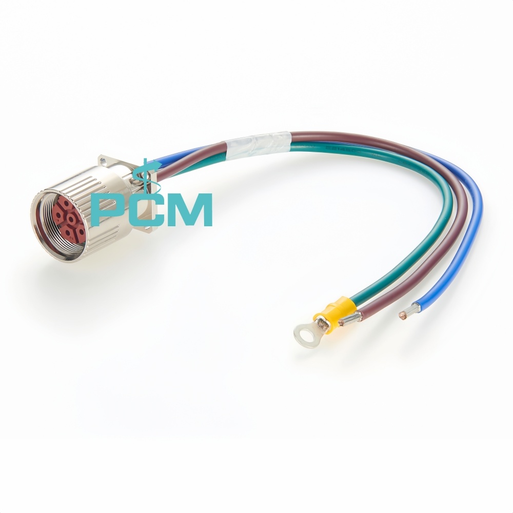 M23 Power panel connector female 6 poles
