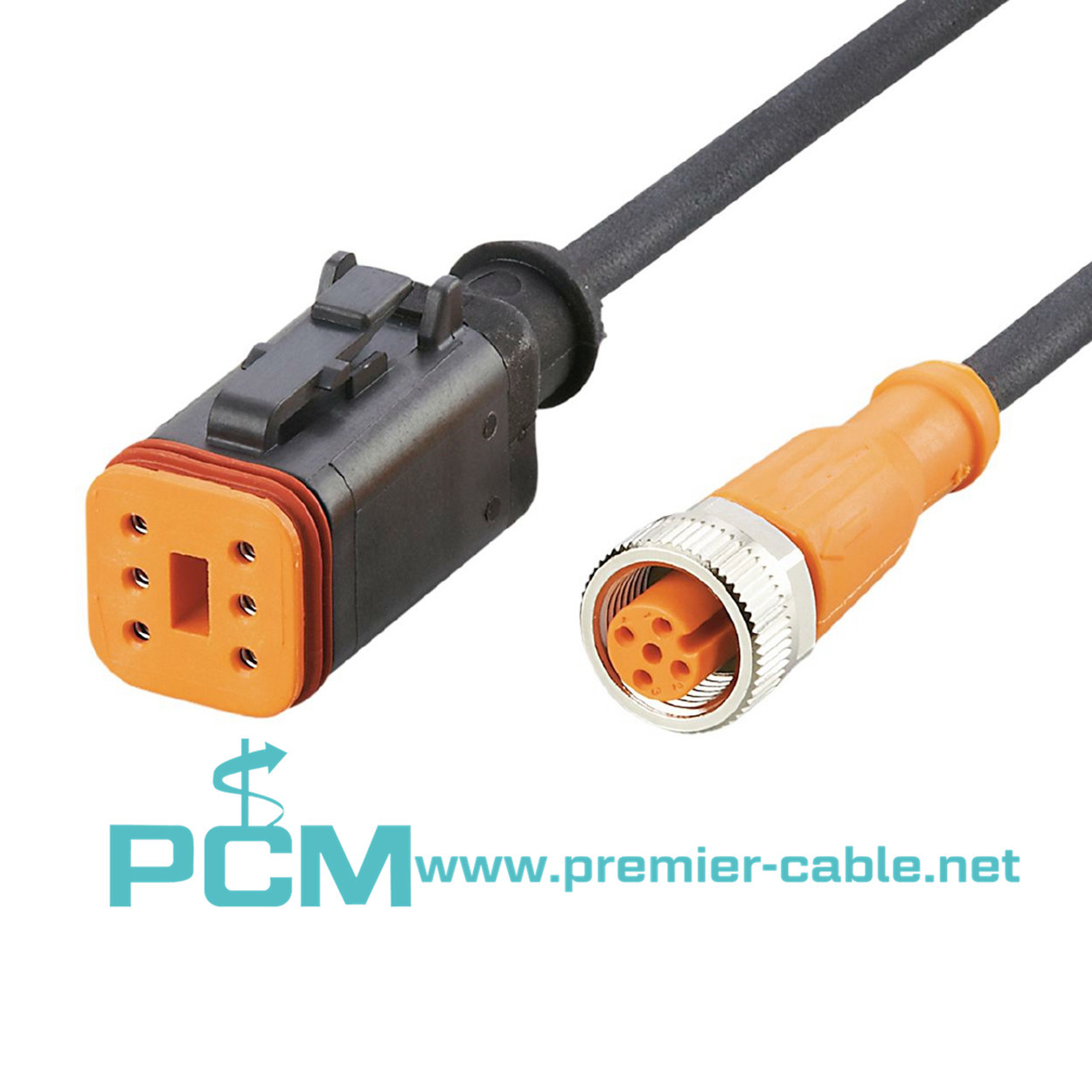 DEUTSCH connector M12 A coding Cable